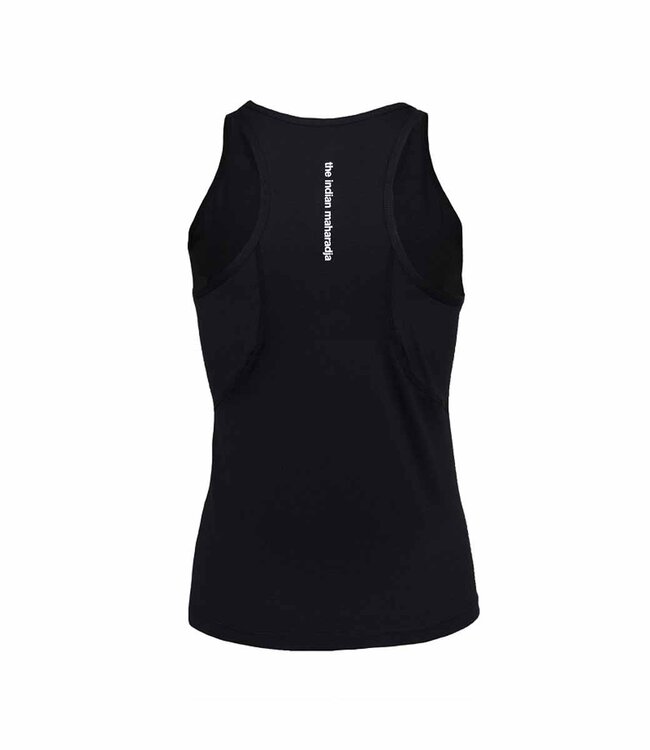 Indian maharadja Women Performance Tank Black