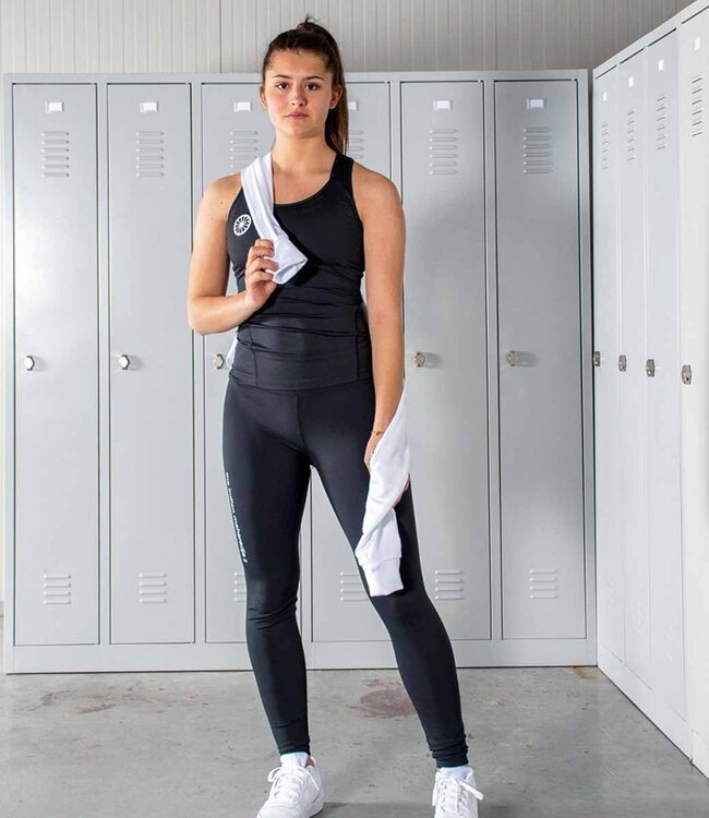 Indian maharadja Women Performance Tank Black