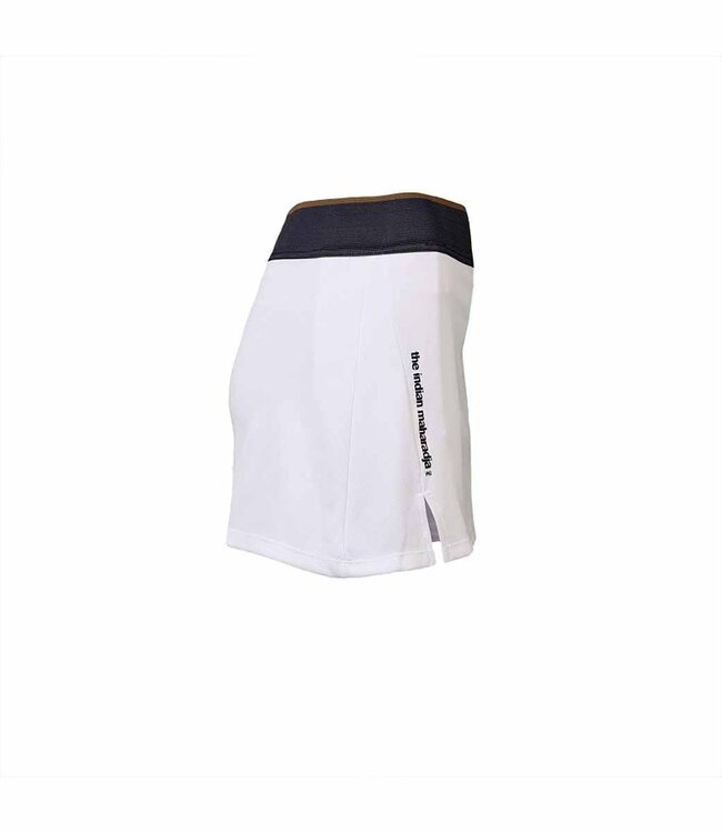 the indian maharadja Kadiri Women Pique Skirt White