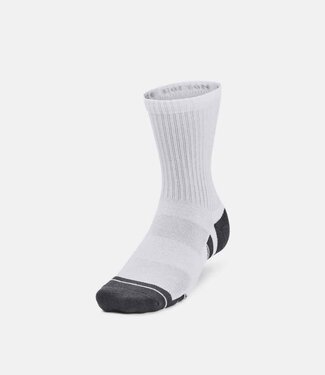 Under Armour Performance Cotton Unisex Crew Socks 3-pack