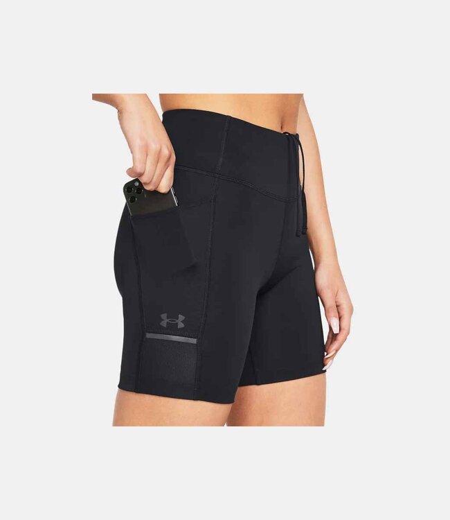 Under Armour Women's 6'' Launch Half Tight Black
