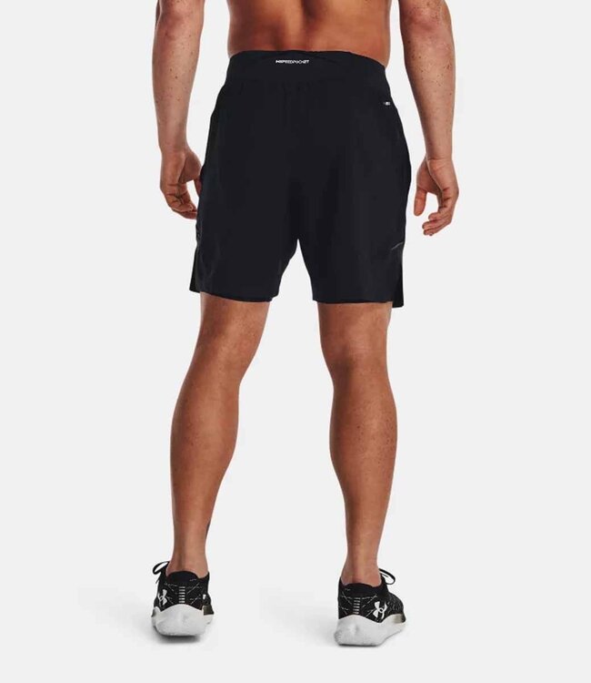Under Armour Men's Launch 7'' Elite Speedpocket 2in1 Black