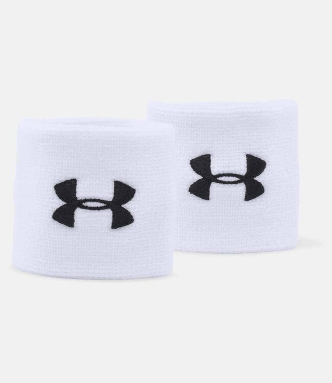 Under Armour Performance Wristbands 8 cm White