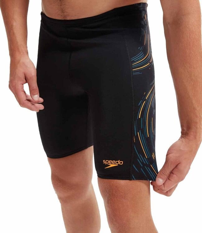 Speedo Eco+ Tech Panel Jammer Black/Orange