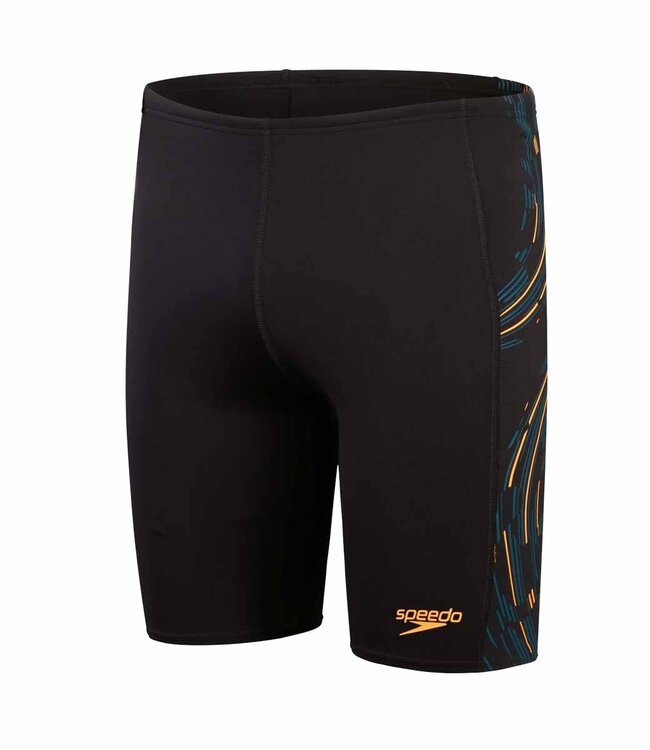 Speedo Eco+ Tech Panel Jammer Black/Orange