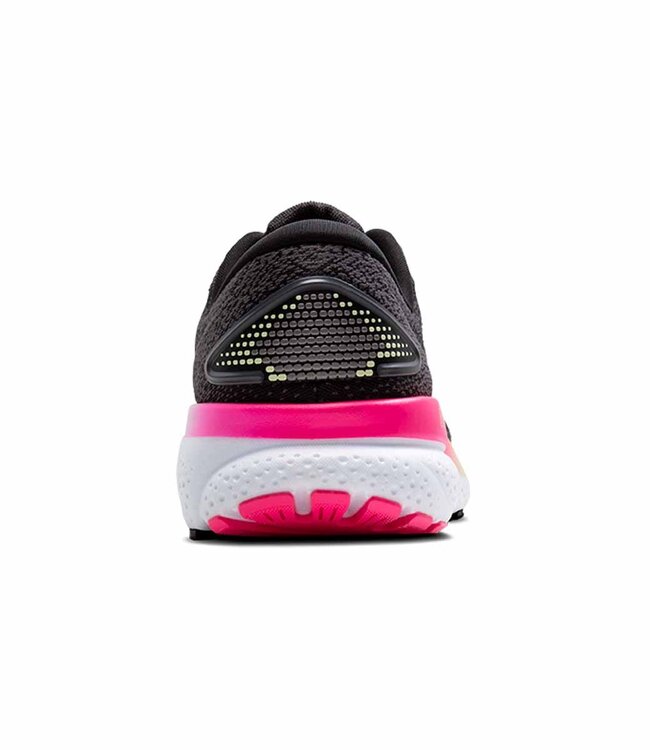 Brooks Ghost 16 Women B Black-Pink Yellow