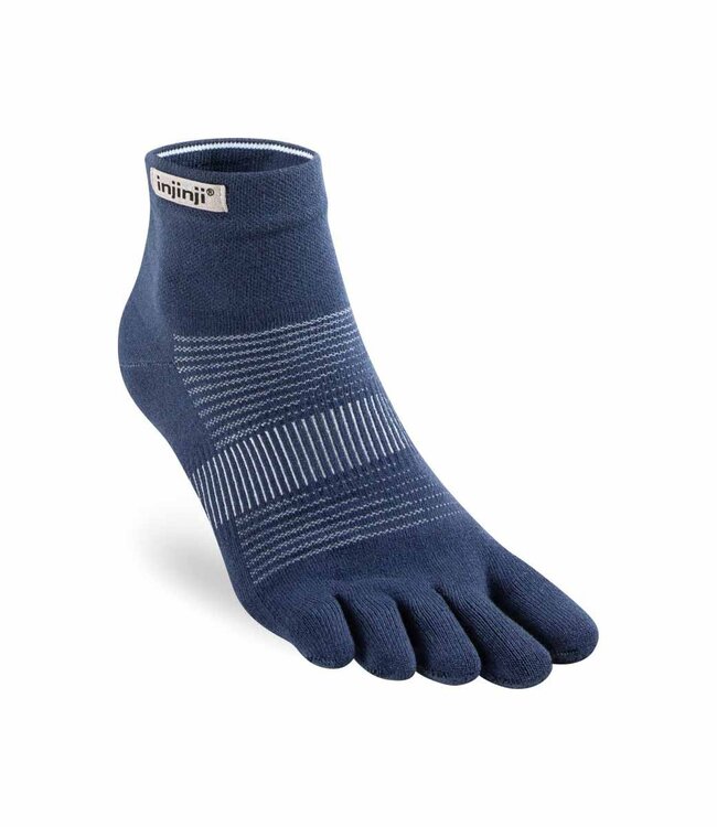 Injinji Run Lightweight Coolmax Mini crew Navy