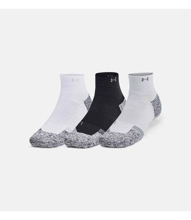 Under Armour Armourdry Pro Unisex Quarter Socks 3-pack