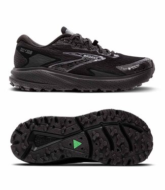 Brooks Divide 5 GTX Men Black/Alloy/Primer Grey