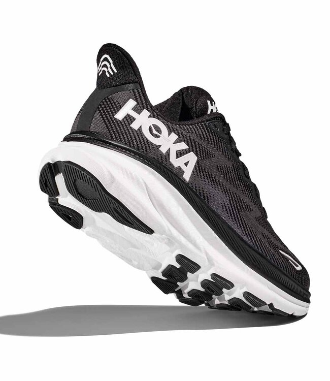 Hoka one one M Clifton 9 wide Black/White