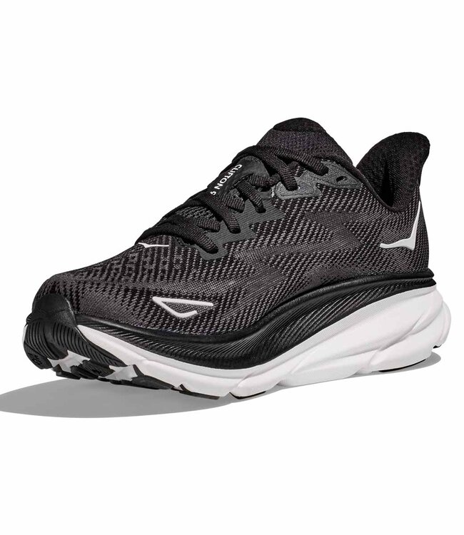 Hoka one one M Clifton 9 wide Black/White