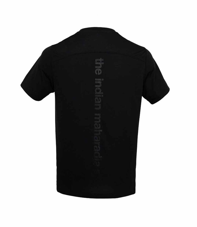 Indian maharadja Goa Men Dry Touch Tee Black
