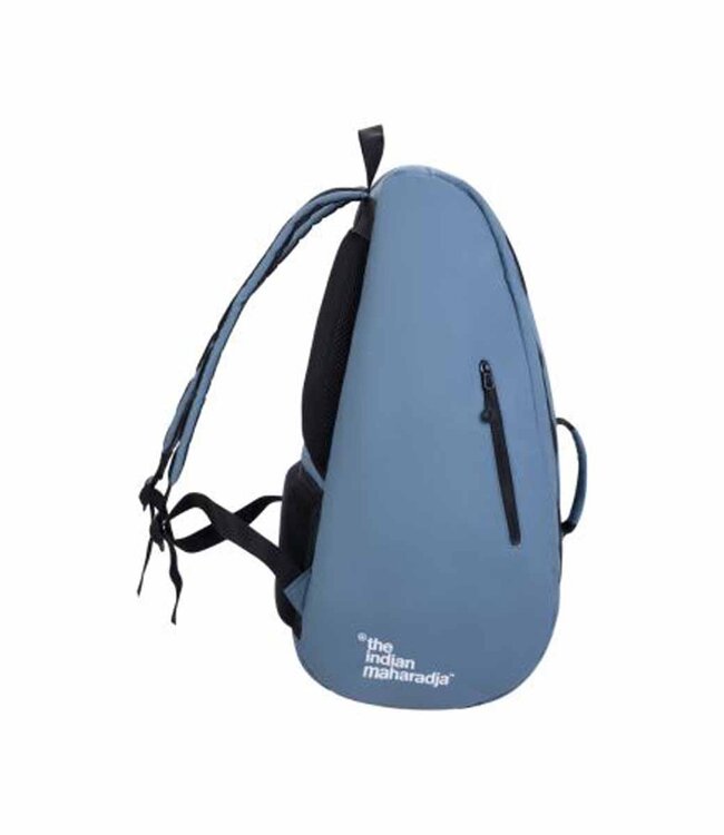 the indian maharadja Racket Backpack Padel Blue Grey