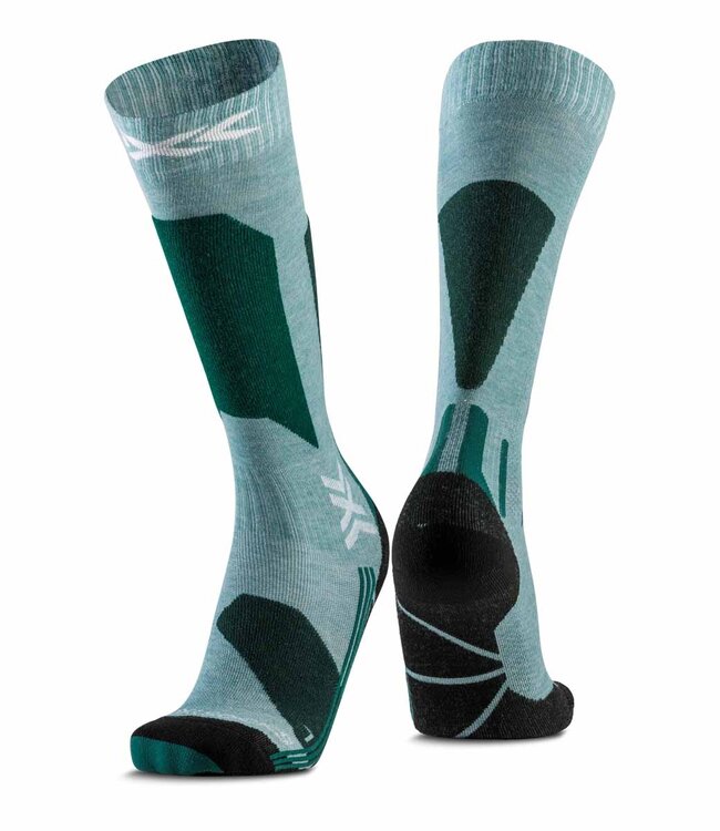 X-Socks Ski Discover dames Sage Green/English Lawn
