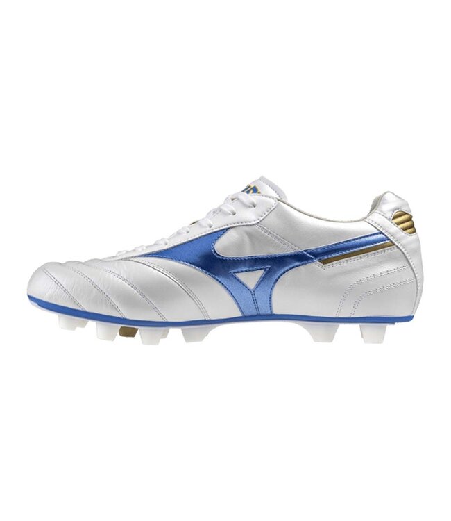 Mizuno Morelia II Elite White/LaserBlue/Gold
