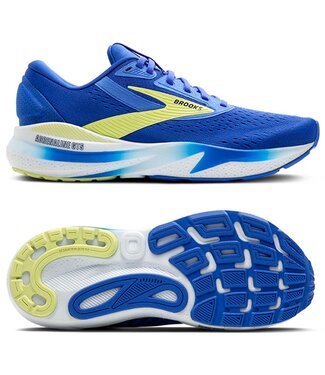Brooks Adrenaline GTS 24 Men wide Cobalt/Neo yellow/Peacoat