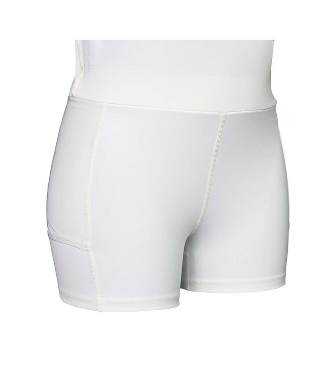 the indian maharadja Women Pleated Skirt Bright  White