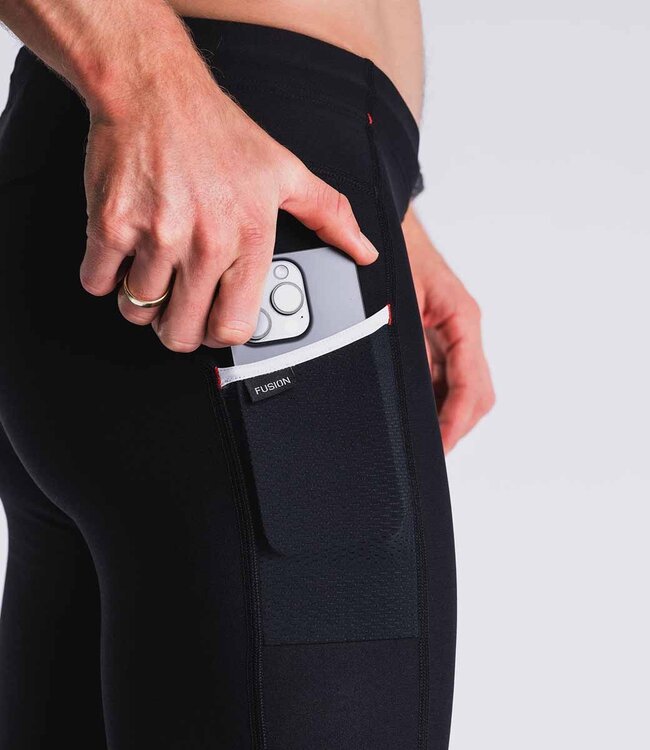 Fusion Short Tights Super Black