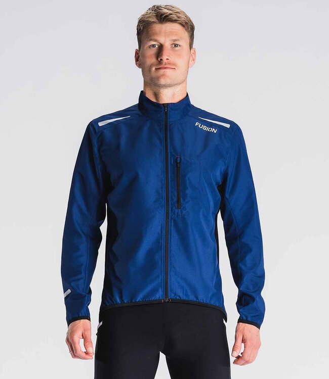 Fusion Men S1 Run Jacket Night Blue