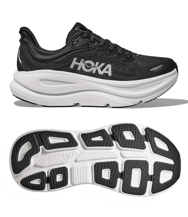 Hoka one one Men's  Bondi 9  Black/White