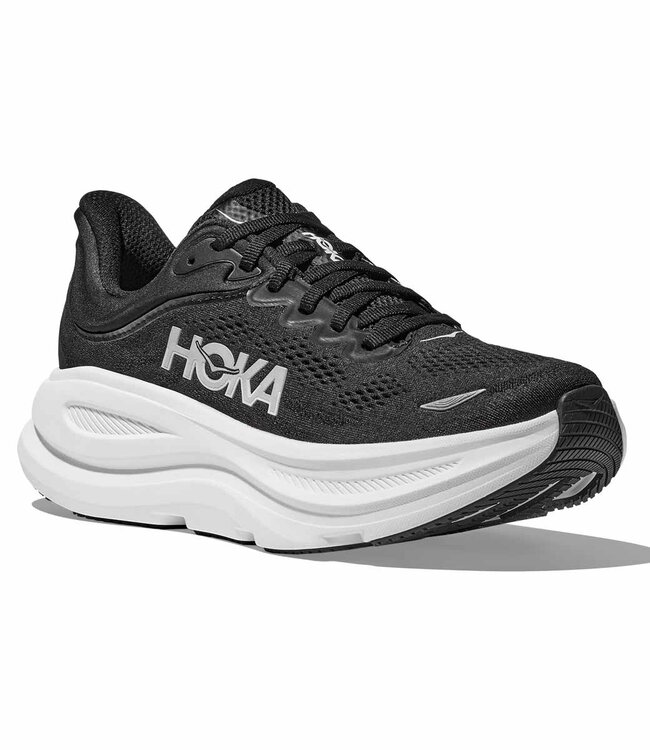 Hoka one one W Bondi 9 Wide Black White