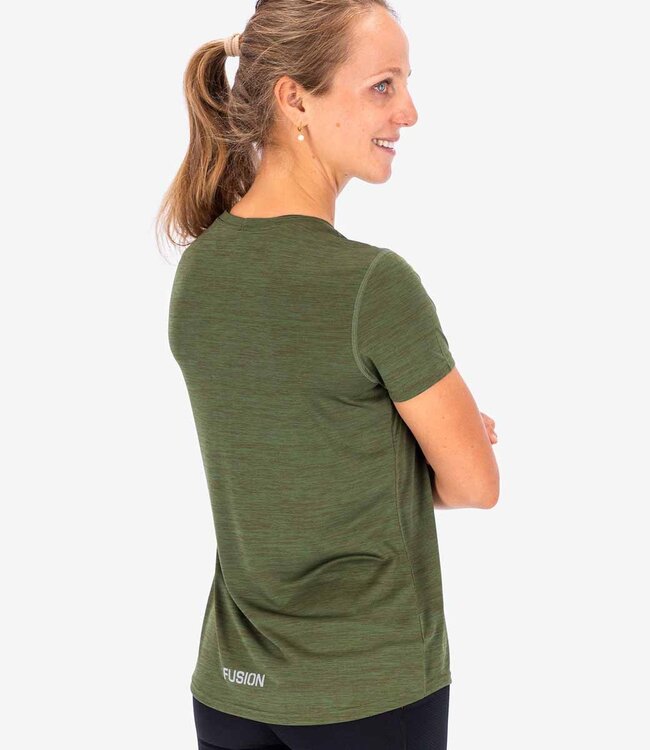 Fusion Women C3 T-Shirt Green