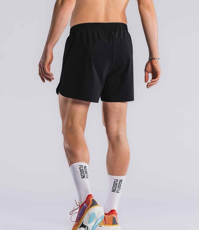 Fusion Mens Run Shorts Black