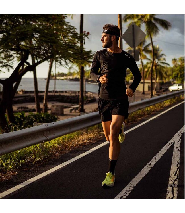 Fusion Mens Run Shorts Black