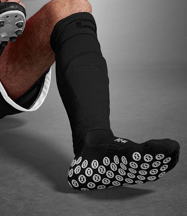 Stanno Raw Crew Socks Black/White