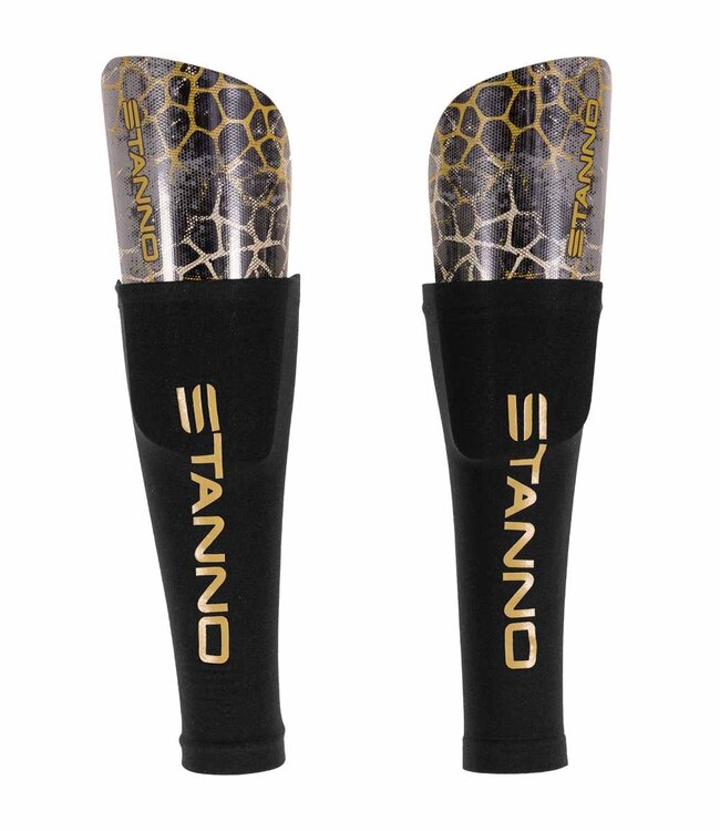 Stanno Dome scheenbeschermers Grey/Gold