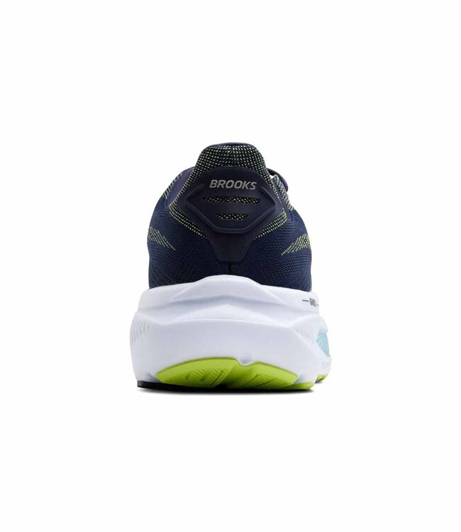 Brooks Ghost 17 Men Narrow Peacoat/Lime/Blue