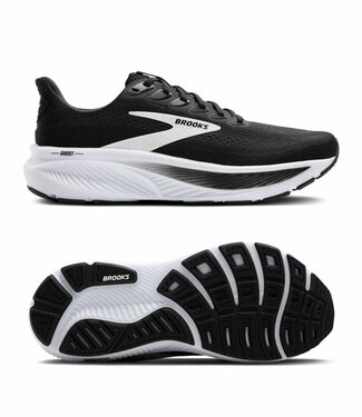 Brooks Ghost 17 Men Medium Black/Grey/White