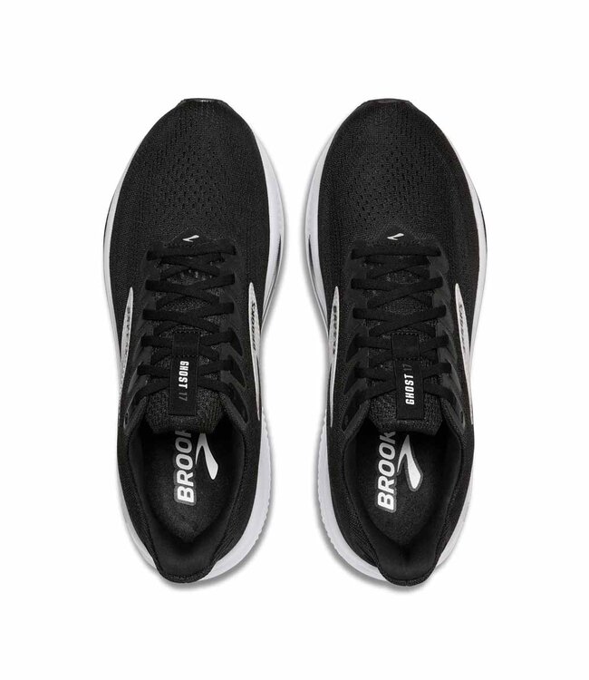 Brooks Ghost 17 Men Medium Black/Grey/White