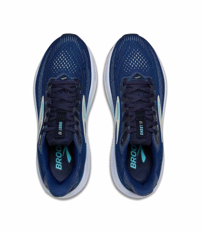 Brooks Ghost 17 W Narrow Navy/Green/Turquoise