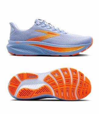 Brooks Ghost 17 W Blue heron/White/Orange