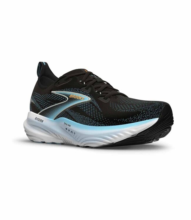 Brooks Glycerin 22 Men Medium Black/Atomizer/Blazing orange