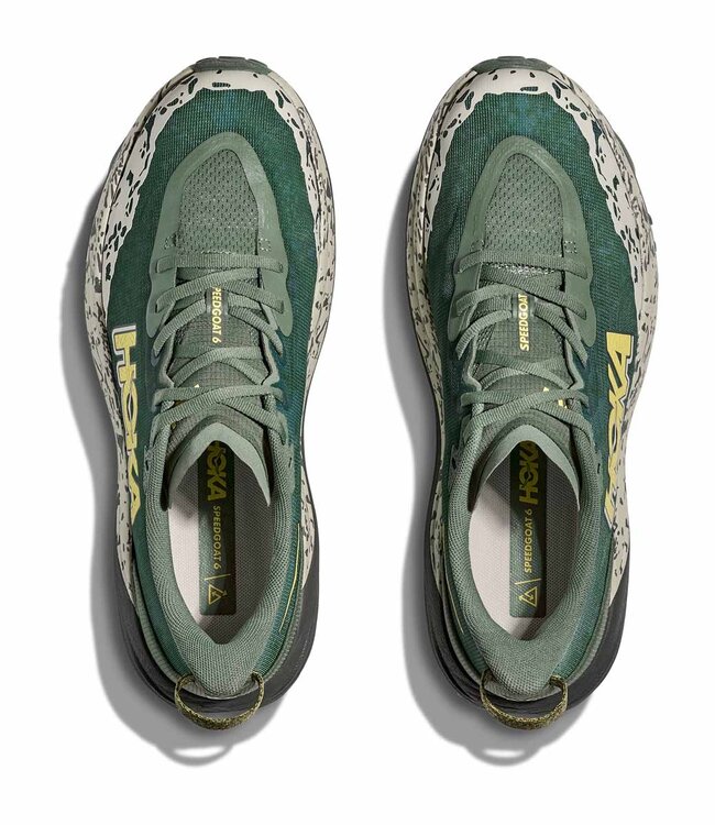Hoka one one Speedgoat 6 Wide (2E) Fern/Asphalt Grey