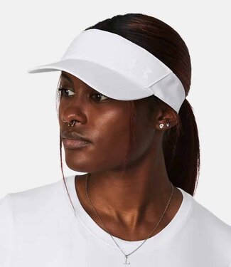 Under Armour Dames Zonneklep  Iso-Chill White