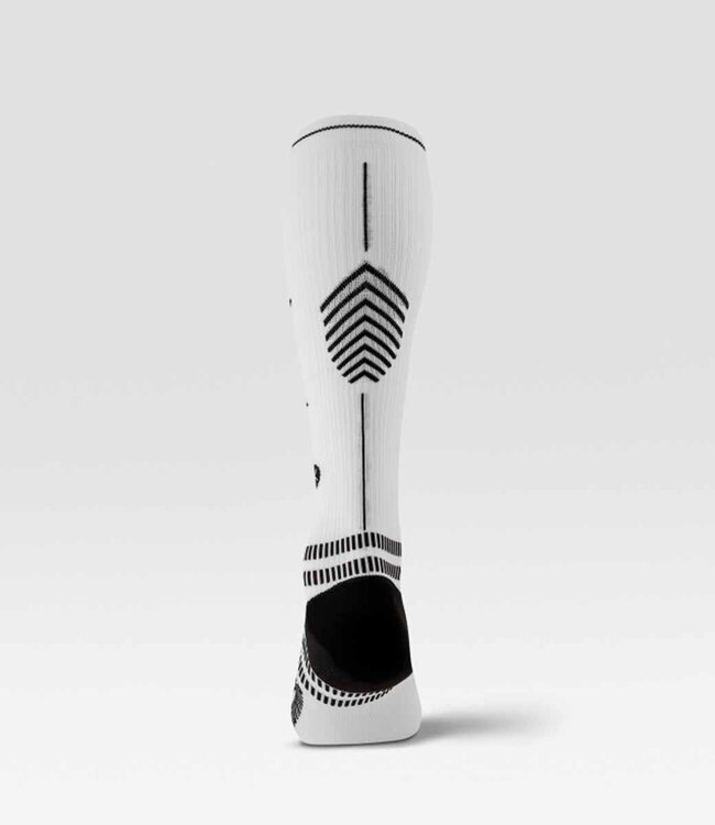 Stox Compressiekousen  Run Women White/Black