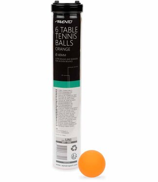 6 Tafeltennisballen Orange