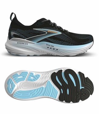 Brooks Glycerin GTS 22 Men Black/Atomizer/Blazing Orange