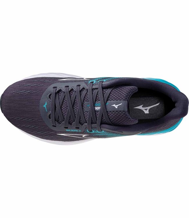 Mizuno Wave Inspire 21 Men Odyssey Gray/White/Capri Breeze