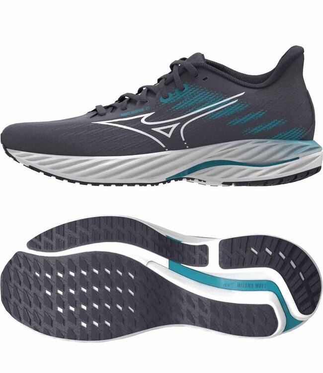 Mizuno Wave Inspire 21 Men Odyssey Gray/White/Capri Breeze
