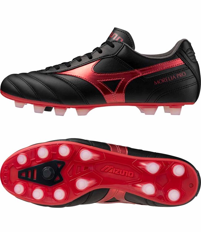 Mizuno Morelia II Pro FG Black/MORELIA40thRed/BlackSand