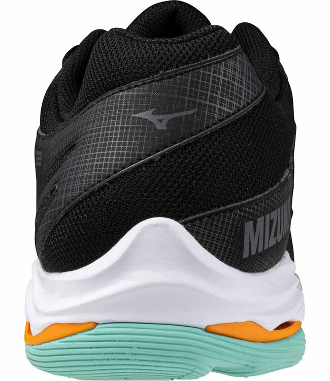 Mizuno Wave Voltage 2 Black/Tangelo/IceGreen