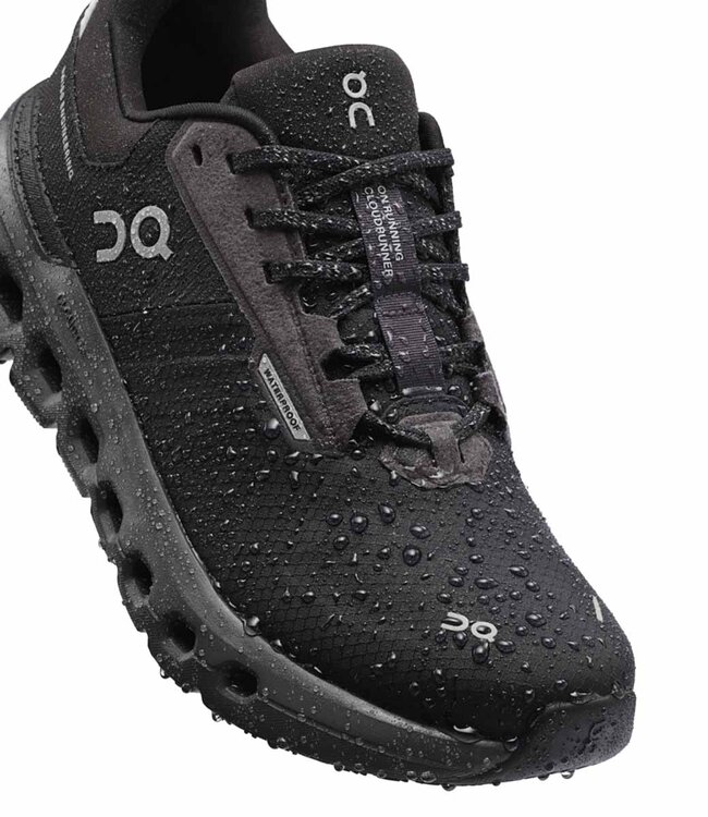 ONRunning Cloudrunner 2 Waterproof Women Magnet | Black