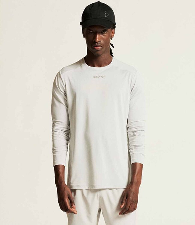 Craft Adv Essence LS Tee 2 M White