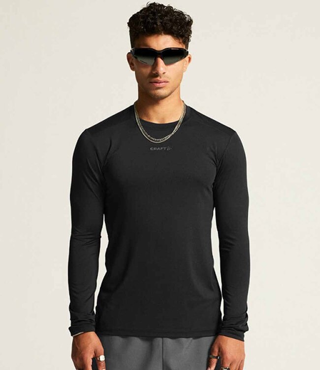 Craft Adv Essence LS Tee M Black