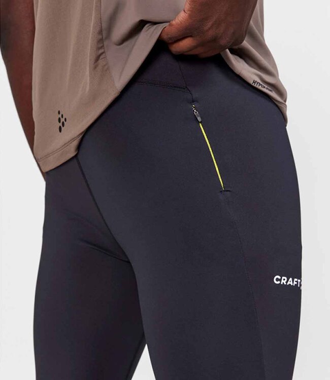 Craft Advance Essence Zip Tights 2 M Black