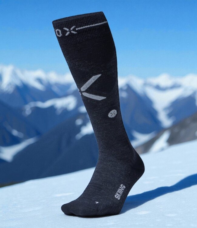 Stox Skiing Merino Socks Men Navy/White